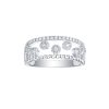 Rings Smiling Rocks | Bubbly 0.40Ct Lab Grown Diamonds Ring R-00212Wht