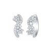 Earrings Smiling Rocks | Drizzle 0.74Ct Lab Grown Diamond Earrings E-00343Wht