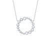 Necklaces Smiling Rocks | Bubbly 0.78Ct Lab Grown Diamonds Necklace Nl-00396Wht