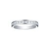 Rings Smiling Rocks | Essentials 0.84Ct Half Eternity Channel Band R-00025Wht