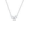 Necklaces Smiling Rocks | Essentials 0.52Ct Petite Necklace Nl-00305Wht