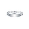 Rings Smiling Rocks | Essentials 0.50Ct Half Eternity Channel Band R-00024Wht