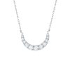 Necklaces Smiling Rocks | Essentials 0.42Ct Geometric Necklace Nl-00301Wht