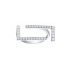 Rings Smiling Rocks | Skyline 0.52Ct Capture Ring R-00437Wht