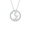 Necklaces Smiling Rocks | Bubbly 0.46Ct Lab Grown Diamonds Necklace Nl-00328Wht