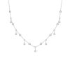 Necklaces Smiling Rocks | Bubbly 0.62Ct Lab Grown Diamonds Necklace Nl-00290Wht