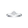 Rings Smiling Rocks | Engagement 0.50Ct Solitaire Ring R-00045Wht