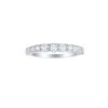 Rings Smiling Rocks | Lab Grown Diamond 0.97Ctw Half Eternity Band R-01775Wht