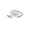 Rings Smiling Rocks | Drizzle 0.82Ct Lab Grown Diamond Ring R-00237Wht