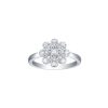 Rings Smiling Rocks | Essentials 0.33Ct Flower Ring R-00278Wht