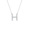 Necklaces Smiling Rocks | My Type 0.27Ct "H" Lab Grown Diamond Necklace Nl-00153Wht