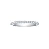 Rings Smiling Rocks | Essentials 0.25Ct Half Eternity Band R-00011Wht