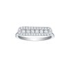 Rings Smiling Rocks | Essentials 0.49Ct Horizontal Diamond Ring R-00273Wht