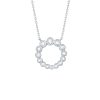 Necklaces Smiling Rocks | Bubbly 0.31Ct Lab Grown Diamonds Necklace Nl-00376Wht