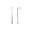 Earrings Smiling Rocks | Lab Grown Diamond 1.36Ctw Straight Earrings E-01947Wht