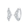 Earrings Smiling Rocks | Drizzle 0.82Ct Lab Grown Diamond Earrings E-00349Wht