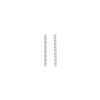 Earrings Smiling Rocks | Lab Grown Diamond 3.63Ctw Link & Bar Dvaita Earrings E-03695Wht White Gold