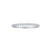 Bracelets Smiling Rocks | Lab Grown 6.85Ct Round With Bagutte Diamond Bangle White Gold