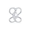 Rings Smiling Rocks | Bubbly 0.98Ct Lab Grown Diamonds Ring R-00315Wht