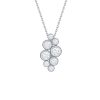 Necklaces Smiling Rocks | Bubbly 0.59Ct Lab Grown Diamonds Necklace P-00191Wht