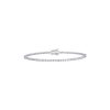 Bracelets Smiling Rocks | Essentials 2.34Ct Silver Tennis Bracelet Bl-00644Wht