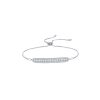 Bracelets Smiling Rocks | Essentials 1.06Ct Diamond Bar Bracelet Bl-00259Wht