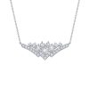 Necklaces Smiling Rocks | Drizzle 0.57Ct Lab Grown Diamond Necklace Nl-00348Wht