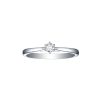 Rings Smiling Rocks | Engagement 0.25Ct Solitaire Ring R-00044Wht