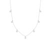 Necklaces Smiling Rocks | Bubbly 0.35Ct Lab Grown Diamonds Necklace Nl-00282Wht