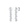 Earrings Smiling Rocks | Drizzle 0.51Ct Lab Grown Diamond Earrings E-00334Wht