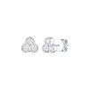 Earrings Smiling Rocks | Essentials 0.49Ct Petite Earrings E-00401Wht