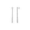 Earrings Smiling Rocks | Lab Grown Diamond 1.74Ctw Straight Earrings E-01948Wht