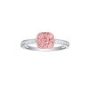 Rings Smiling Rocks | Souffle Pink 0.62Ctw Ring R-00506Pnk White Gold