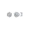 Earrings Smiling Rocks | Essentials 1.90Ct Solitaire Earrings E-00125Wht