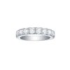 Rings Smiling Rocks | Essentials 2Ct Half Eternity Band R-00016Wht