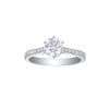 Rings Smiling Rocks | Engagement 1.25Ct Solitaire Ring R-00052Wht