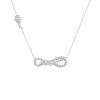 Necklaces Smiling Rocks | Drizzle 0.74Ct Lab Grown Diamond Necklace Nl-00229Wht