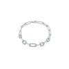 Bracelets Smiling Rocks | Lab Grown Diamond 1.97Ctw Chain Linking Bracelet Bl-01993Wht