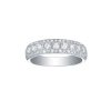 Rings Smiling Rocks | Essentials 1.33Ct Wide Ring R-00268Wht