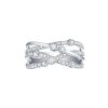 Rings Smiling Rocks | Bubbly 0.67Ct Lab Grown Diamonds Ring R-00321Wht