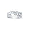 Rings Smiling Rocks | Bubbly 0.72Ct Lab Grown Diamonds Ring R-00205Wht