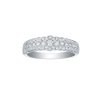 Rings Smiling Rocks | Essentials 0.69Ct Wide Band R-00266Wht