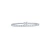 Bracelets Smiling Rocks | Lab Grown Diamond 8.91Ctw Tennis Bracelet Bl-02060Wht