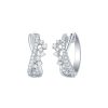 Earrings Smiling Rocks | Drizzle 0.53Ct Lab Grown Diamond Earrings E-00352Wht