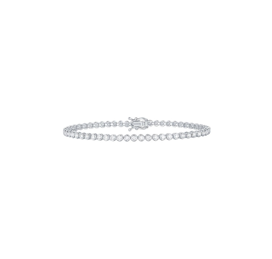 Bracelets Smiling Rocks | Bubbly Lab Grown Diamonds 1.94Ct Bracelet Bl-00428Wht