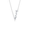 Necklaces Smiling Rocks | Drizzle 0.14Ct Lab Grown Diamond Necklace Nl-00368Wht