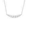 Necklaces Smiling Rocks | Essentials 0.33Ct Geometric Necklace Nl-00299Wht