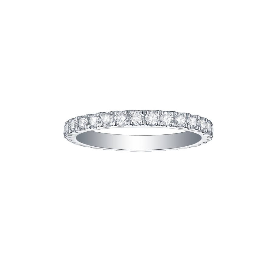 Rings Smiling Rocks | Essentials 1Ct Eternity Band R-00020Wht