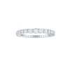 Rings Smiling Rocks | Lab Grown Diamond 1.04Ctw Eternity Band R-01738Wht