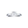 Rings Smiling Rocks | Bridal 1.02Ctw Solitaire Ring Lab Grown Diamond R-00492Wht White Gold